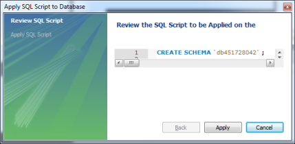 Review SQL Script
