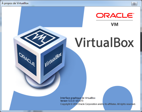 A propos VirtualBox 5.0
